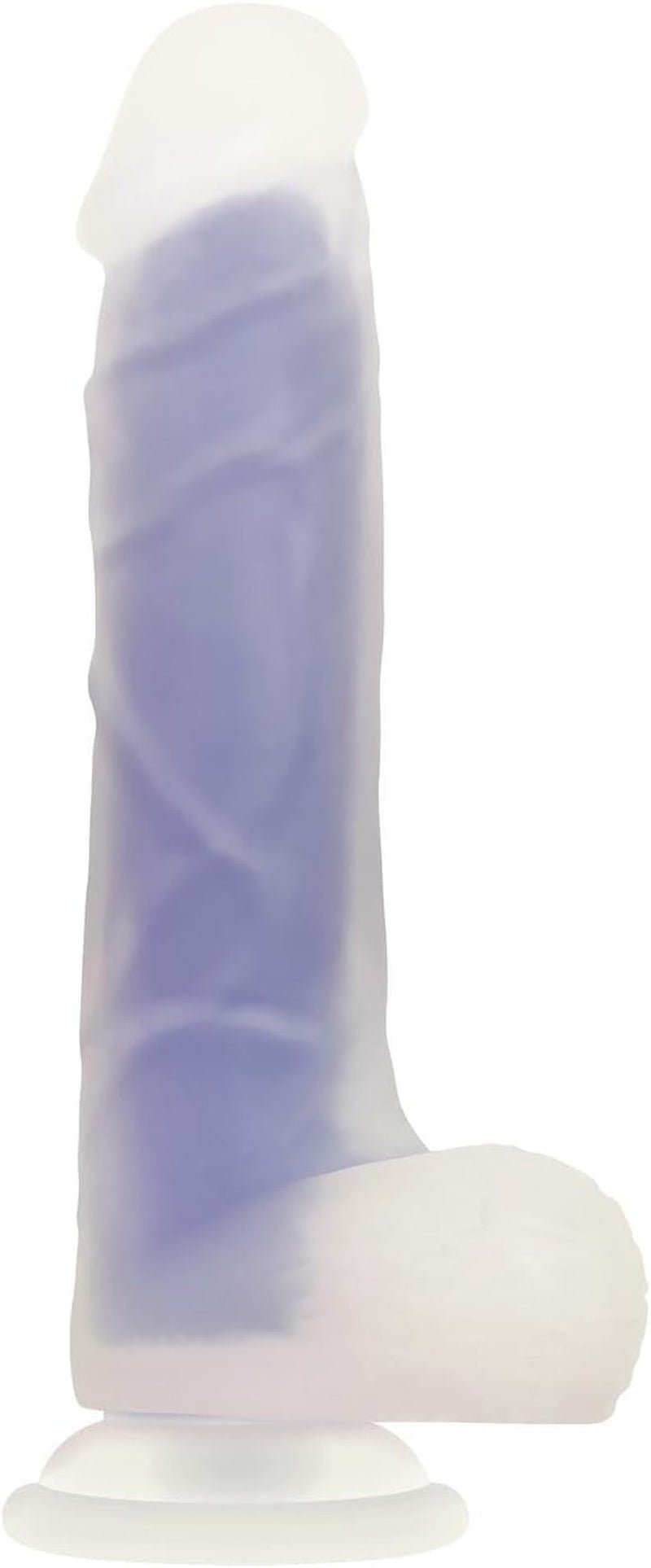 LumiFlex 8” Glow - in - the - Dark Suction Cup Dildo - Vixen | Nova Network