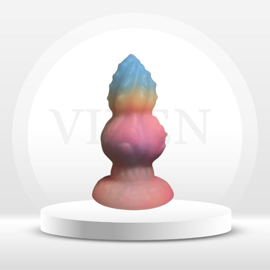LumiKnot Thick Glowing Anal Plug Dildo - Vixen | Nova Network