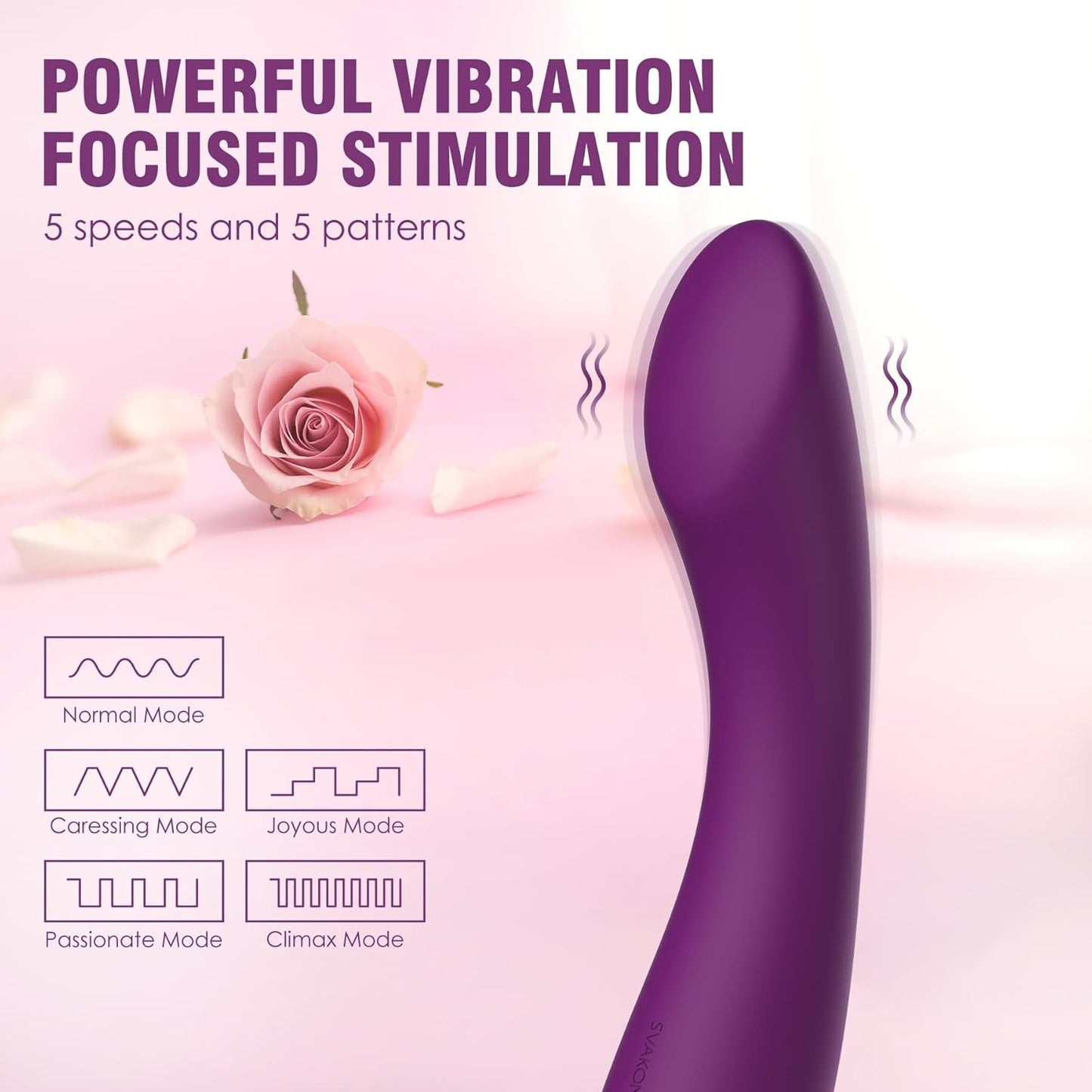 LunaCurve G - Spot Vibrator Dildo Wand - Vixen | Nova Network
