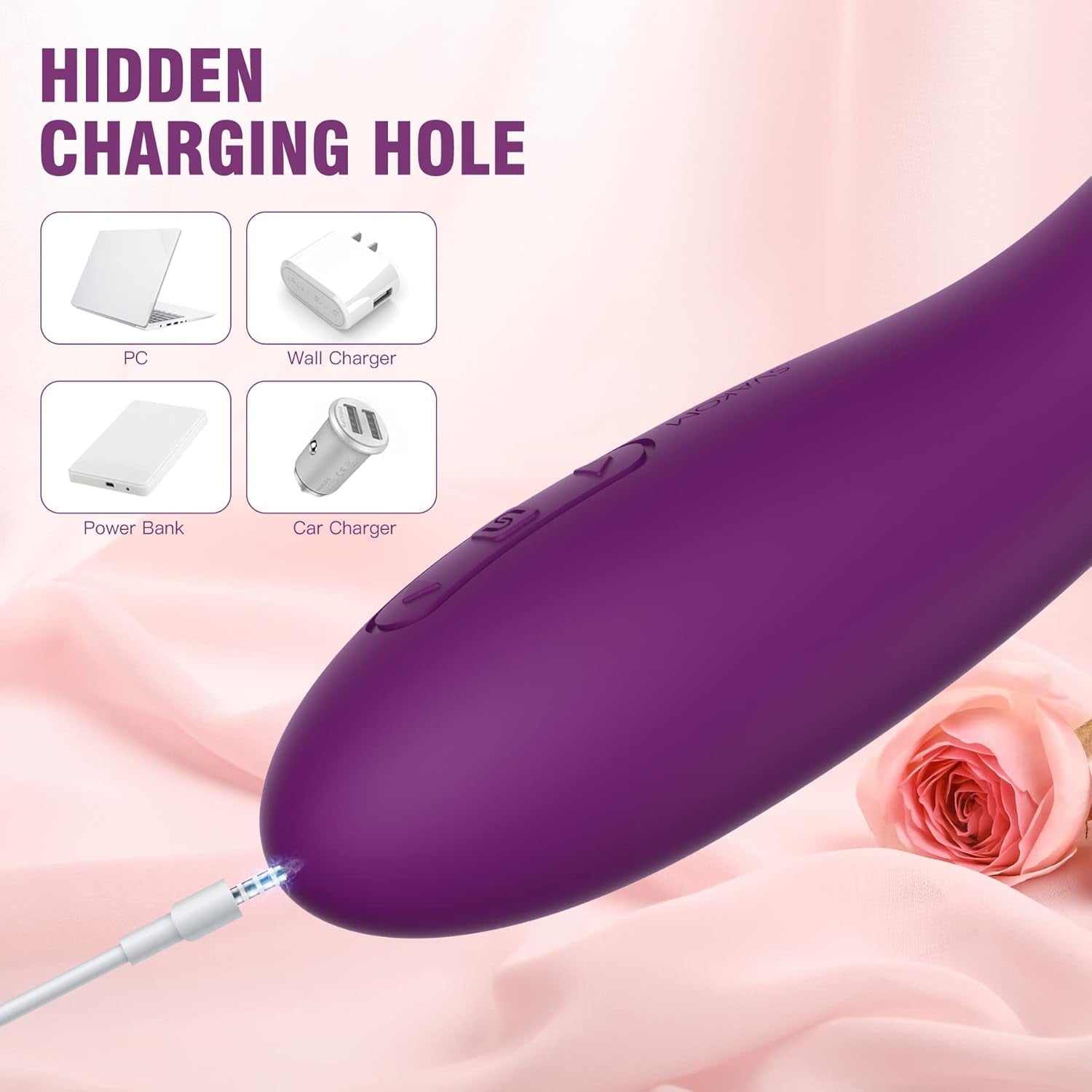 LunaCurve G - Spot Vibrator Dildo Wand - Vixen | Nova Network