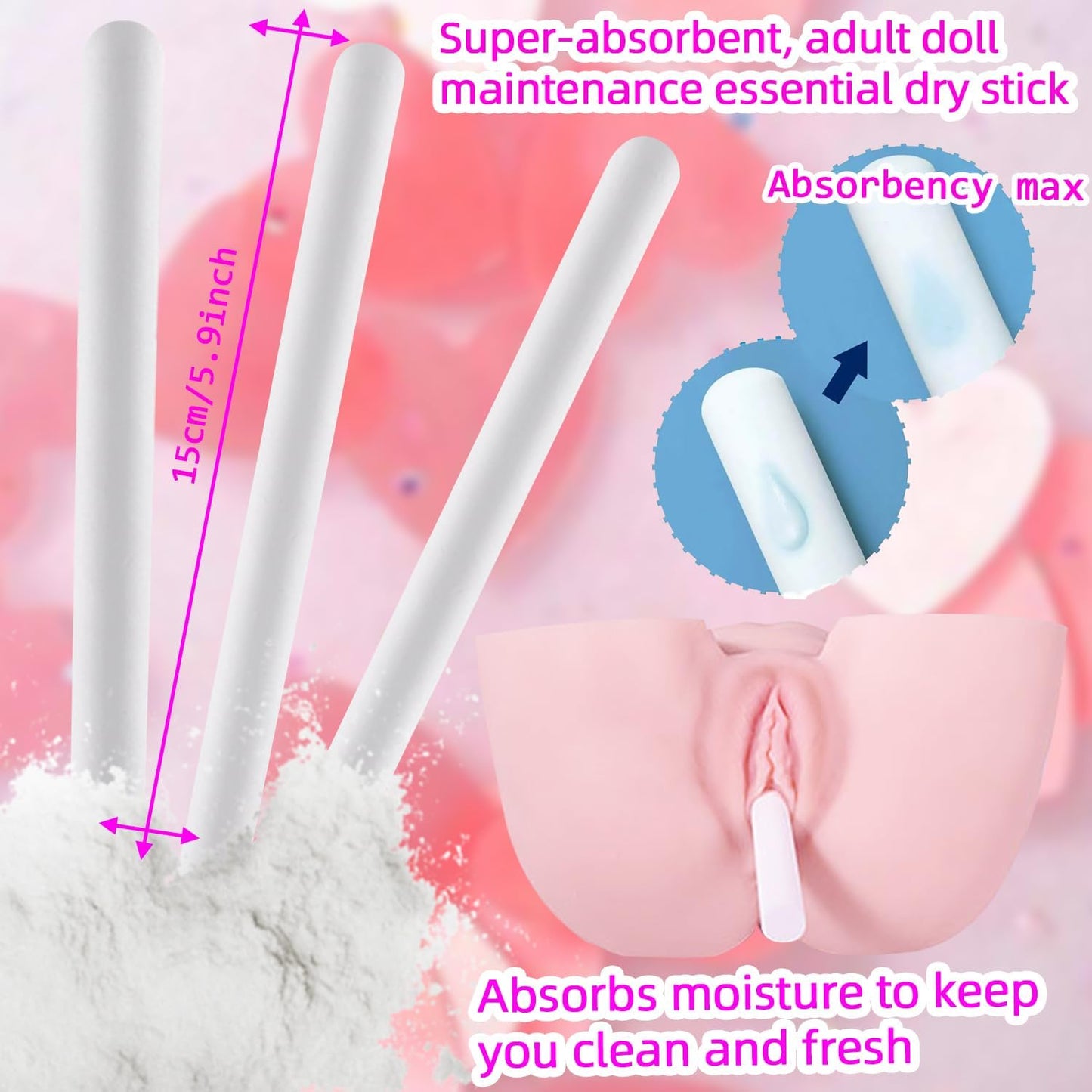 LushDoll Essentials – 8 - Piece Toy Care Kit - Vixen | Nova Network