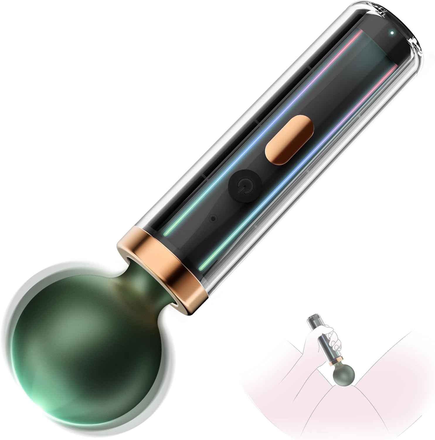 LushGlide Silicone Wand Vibrator - Vixen | Nova Network