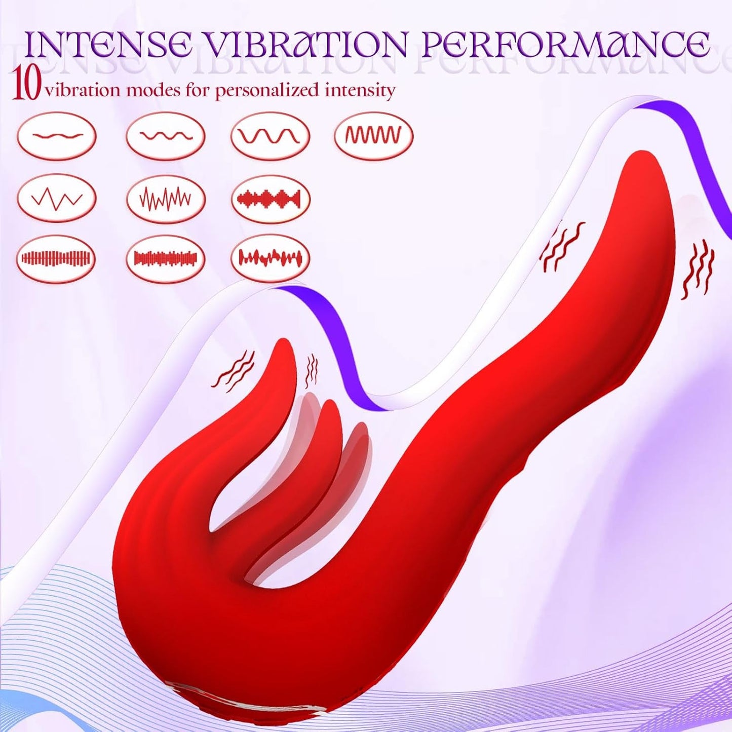 LushLick Intense Vibrations Licking Vibrator - Vixen | Nova Network