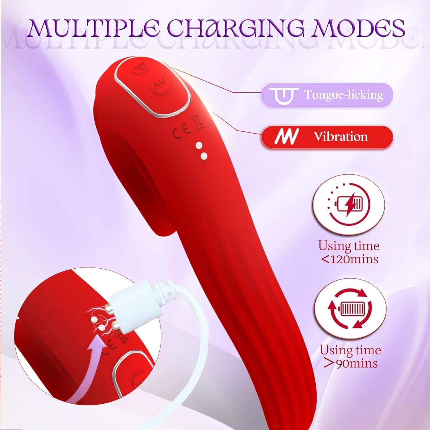 LushLick Intense Vibrations Licking Vibrator - Vixen | Nova Network