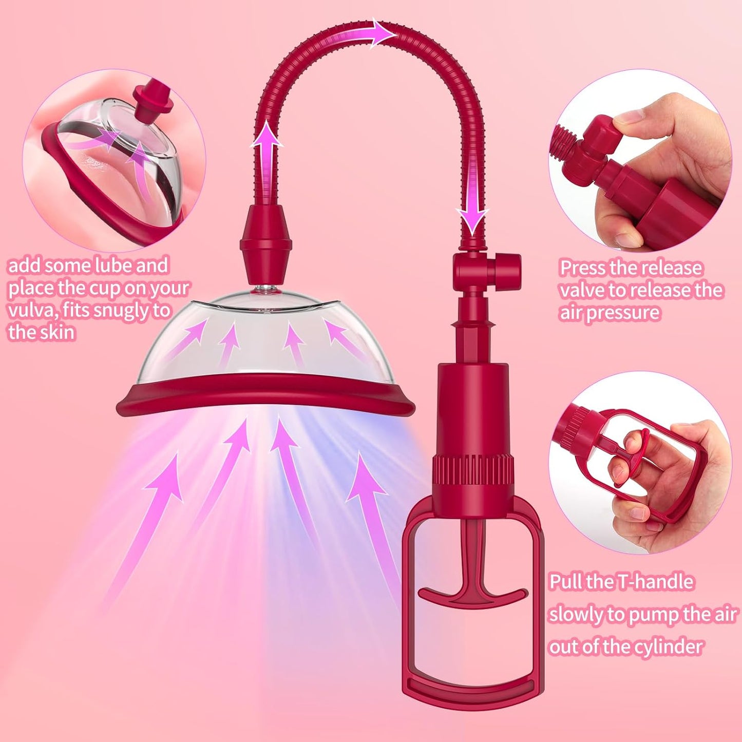 LushLift Manual Pussy Pump - Vixen | Nova Network