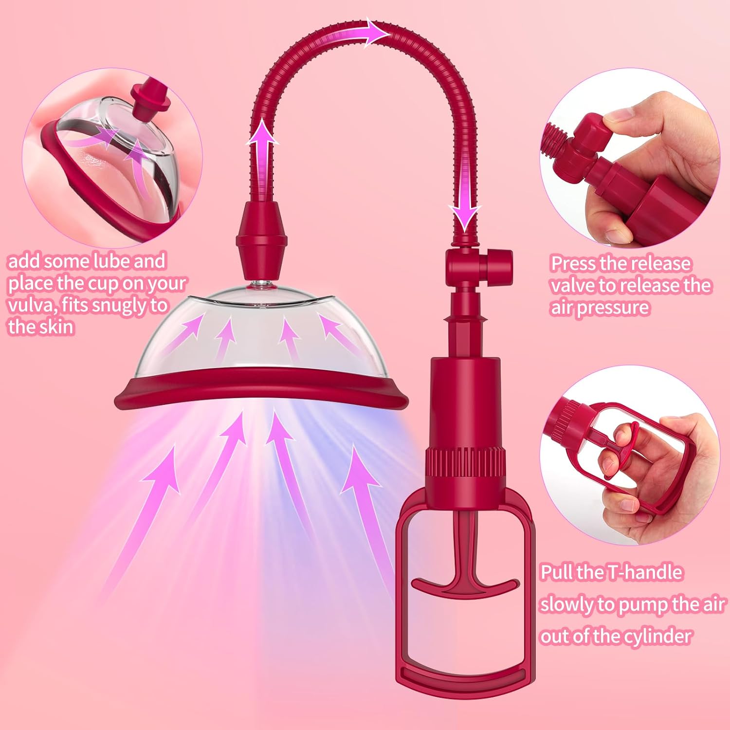 LushLift Manual Pussy Pump - Vixen | Nova Network