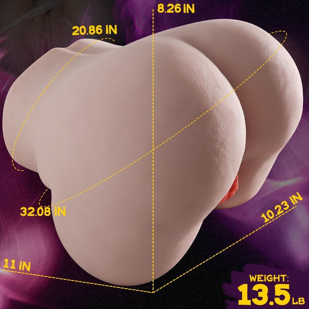 LushMira 13.5 lbs Dual Stroker Torso Sex Doll - Vixen | Nova Network