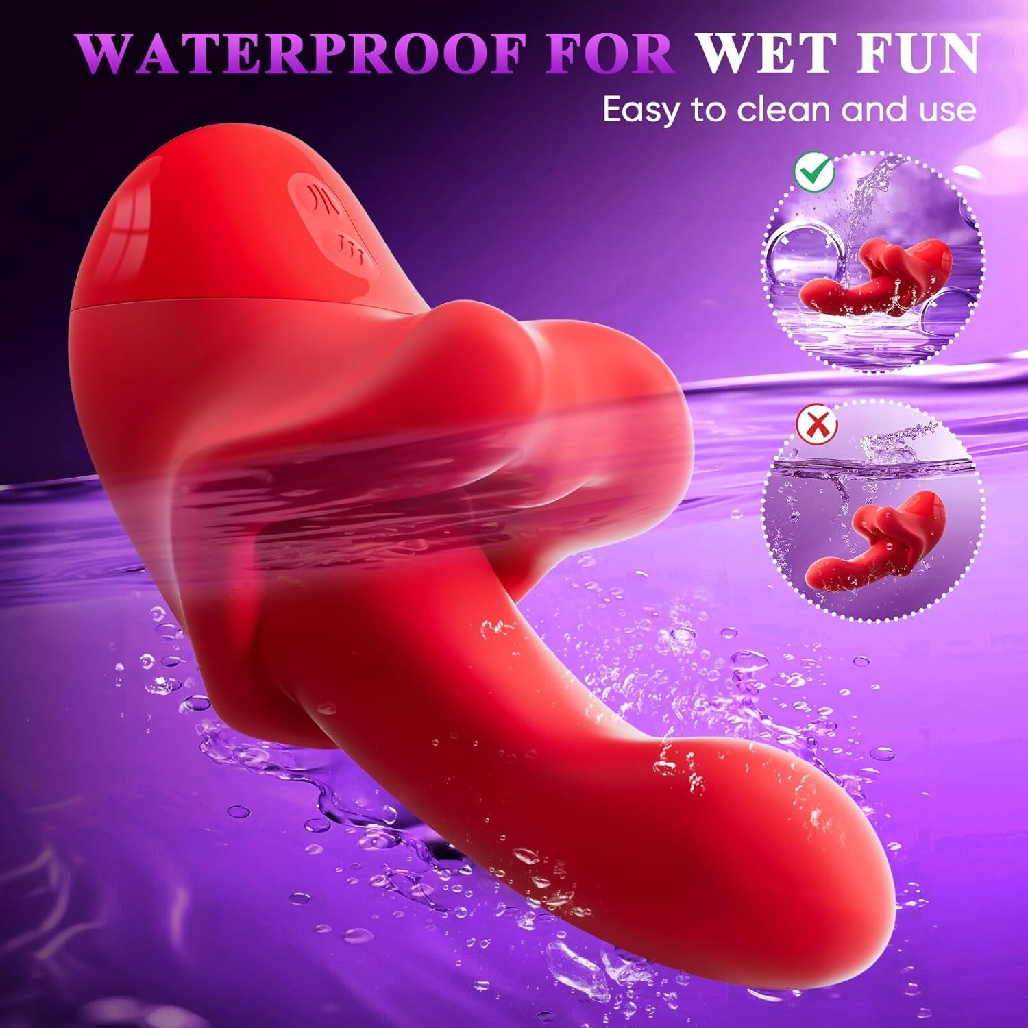 LushMouth Oral Tongue Vibrator - Vixen | Nova Network
