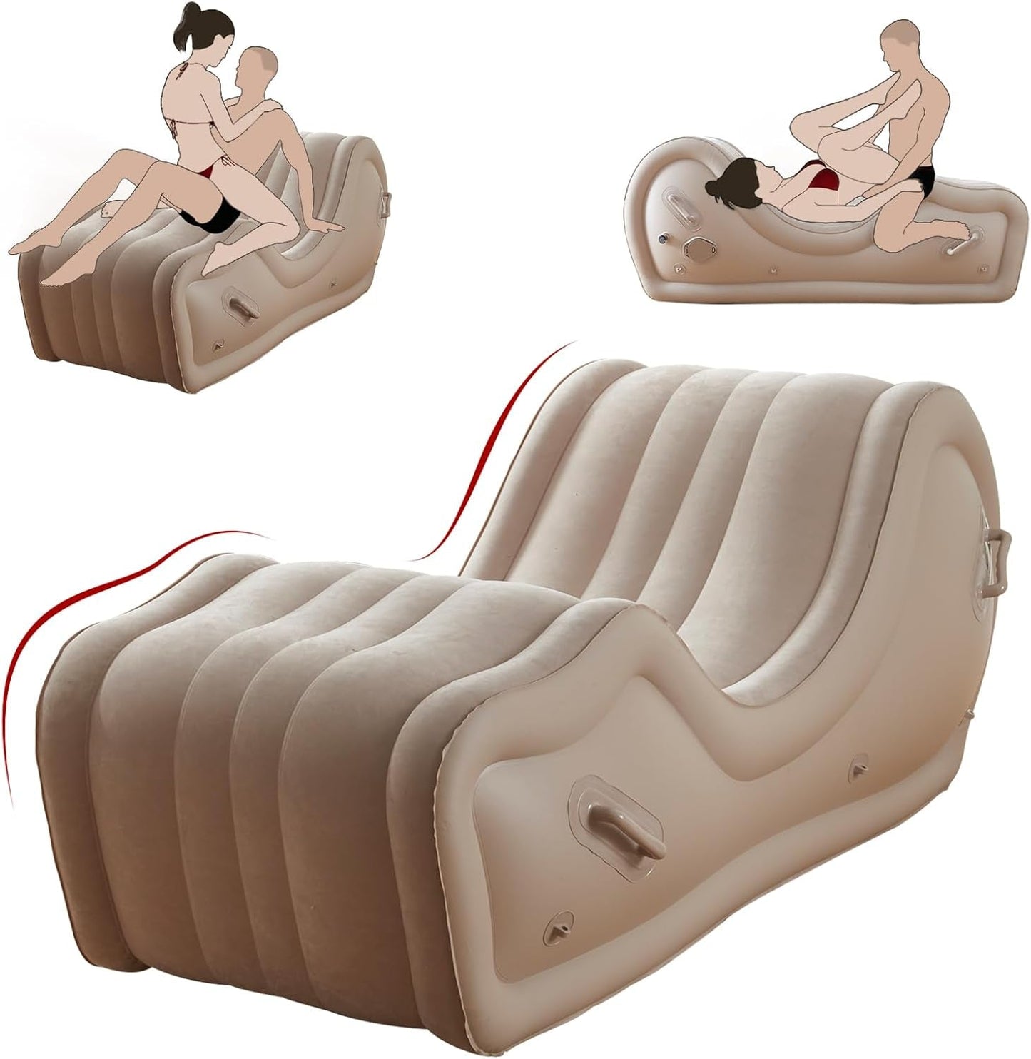 LushRise Automatic Inflatable Sex Sofa - Vixen | Nova Network