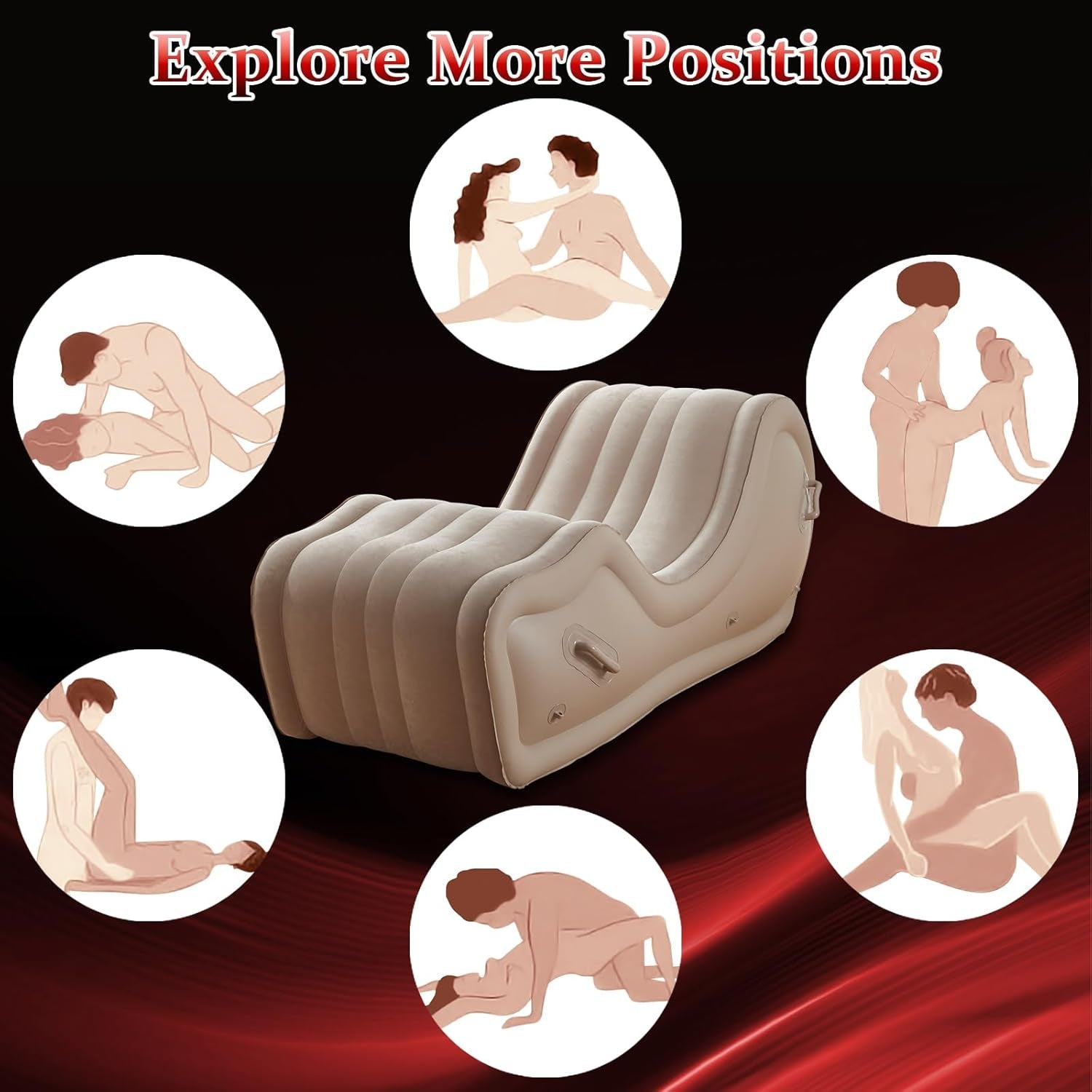 LushRise Automatic Inflatable Sex Sofa - Vixen | Nova Network