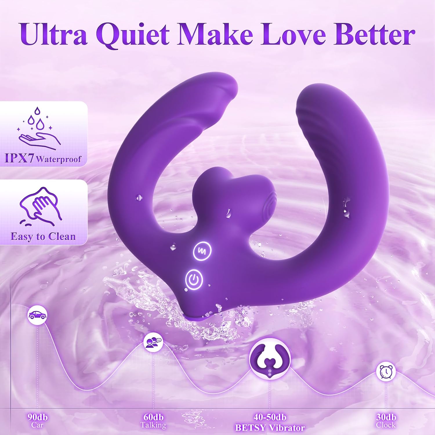 Double Ended Dildo for Couples LustLink Vibe Vixen | Nova Network Double Ended Dildo for Couples LustLink Vibe Vixen | Nova Network