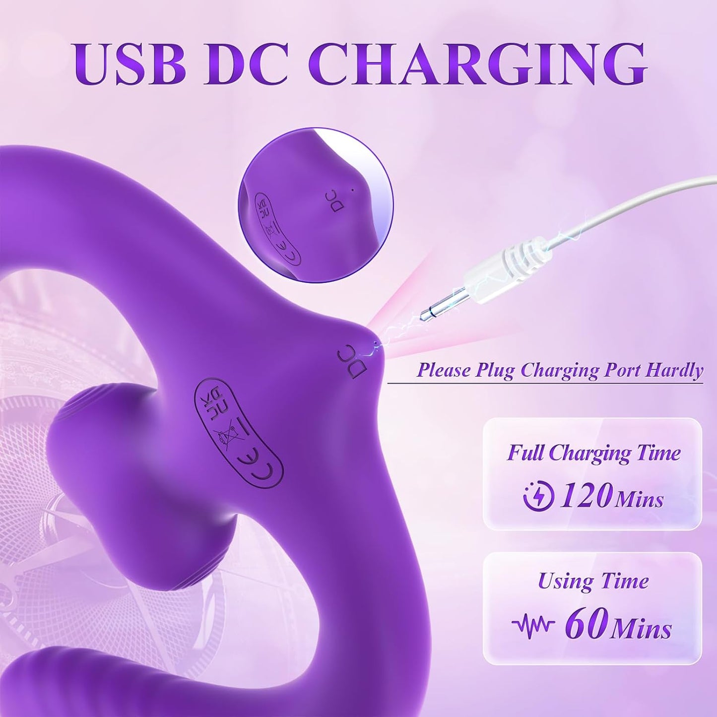 LustLink Dual - Ended Dildo Vibrator - Vixen | Nova Network
