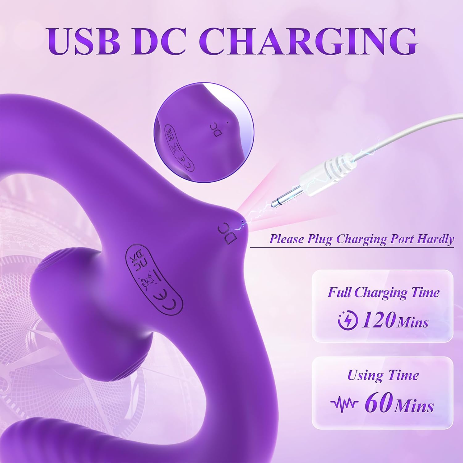 LustLink Dual - Ended Dildo Vibrator - Vixen | Nova Network
