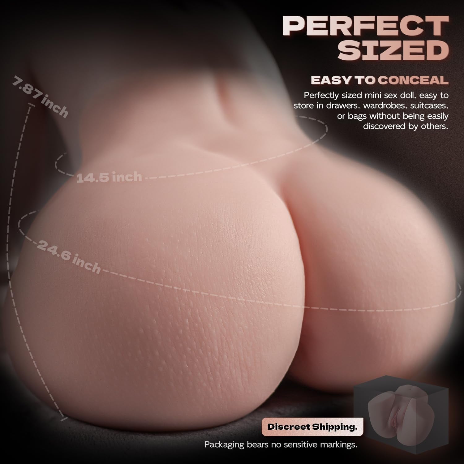 LustPocket Pleasure Doll Torso - Vixen | Nova Network