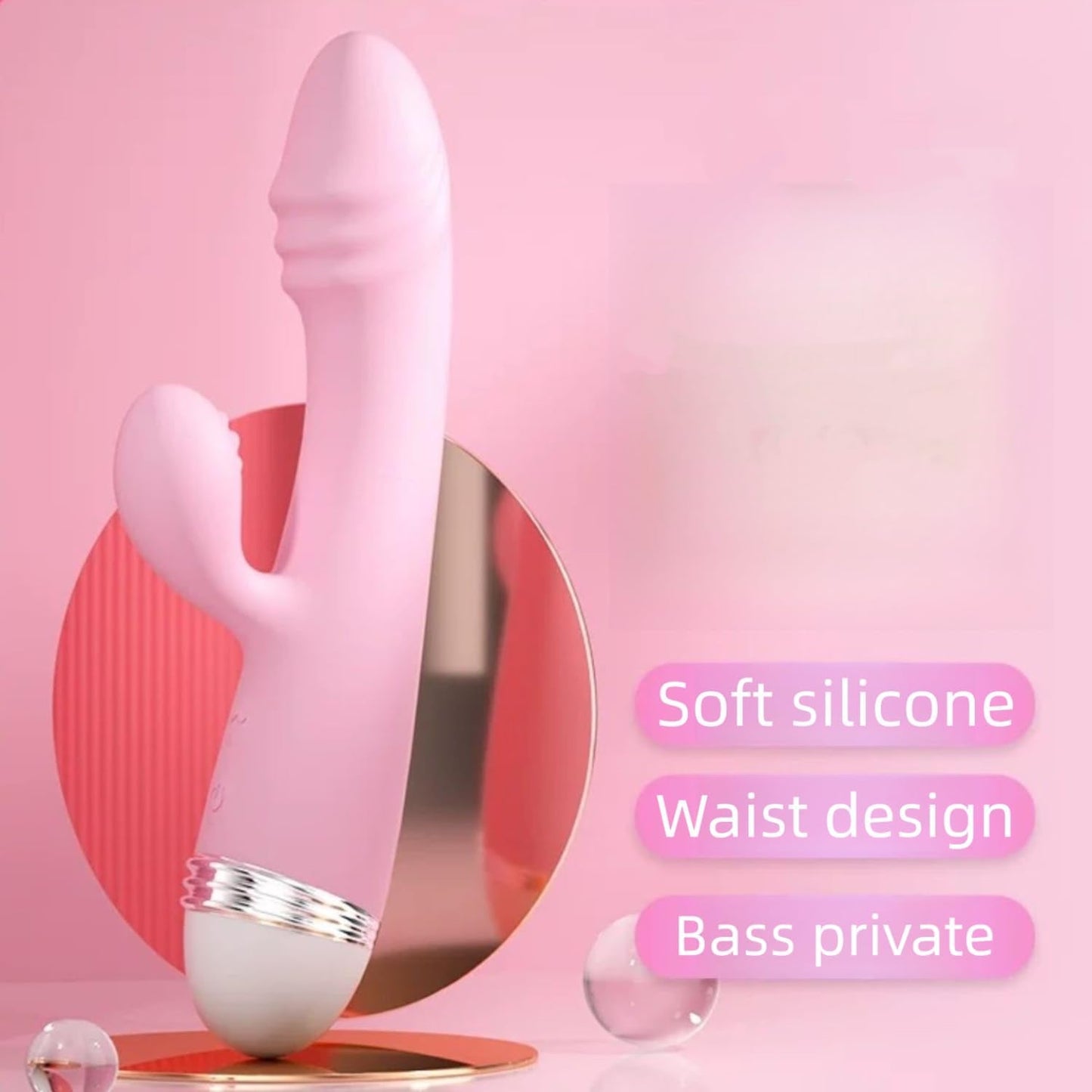 LuxeHare Dual Stimulation Rabbit Vibrator, 10 Modes - Vixen | Nova Network