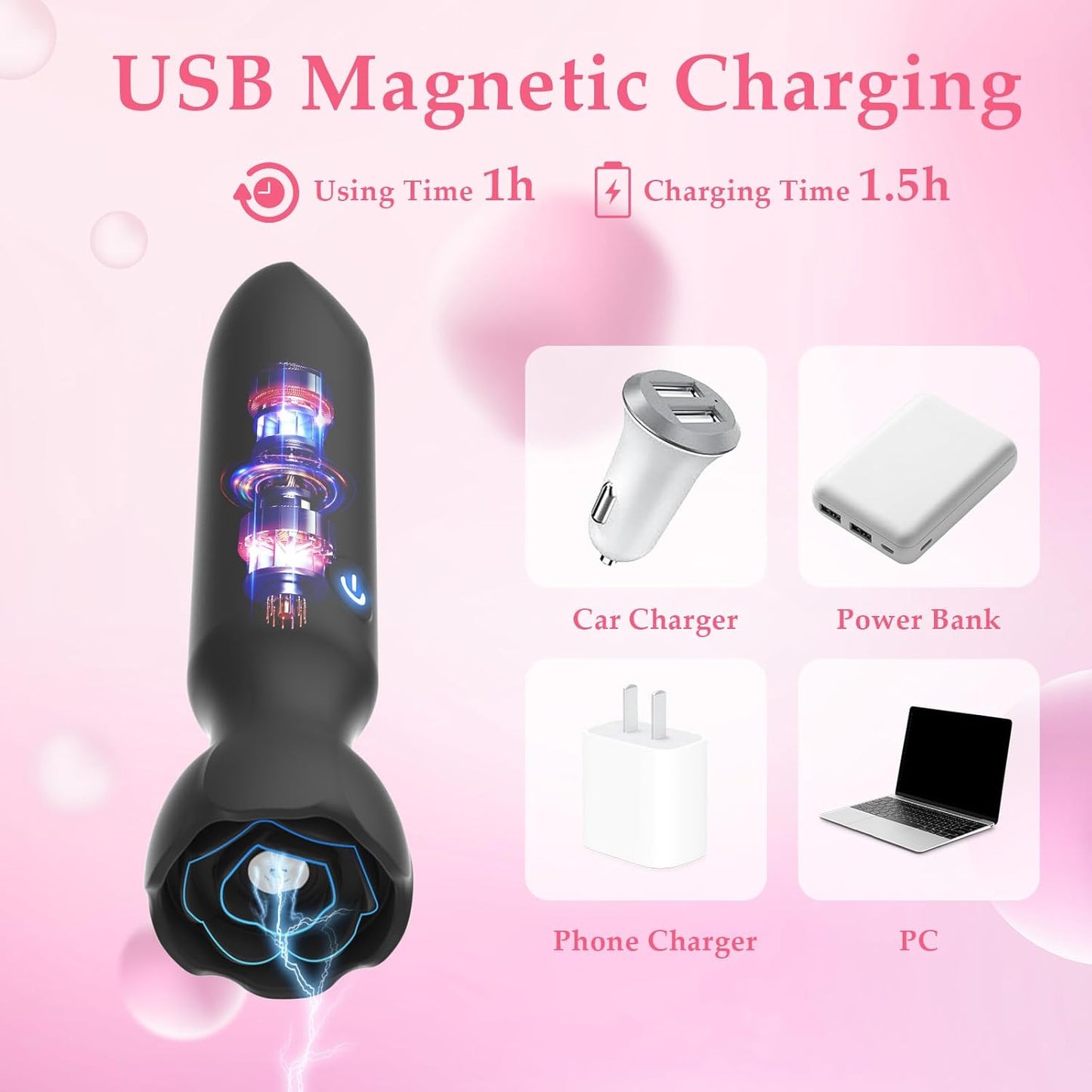 LuxeLink App Bullet Vibrator - Vixen | Nova Network
