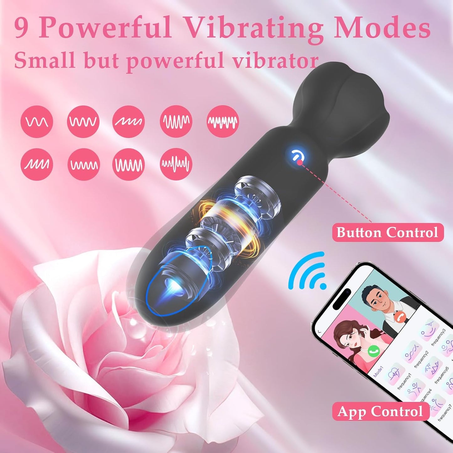 LuxeLink App Bullet Vibrator - Vixen | Nova Network