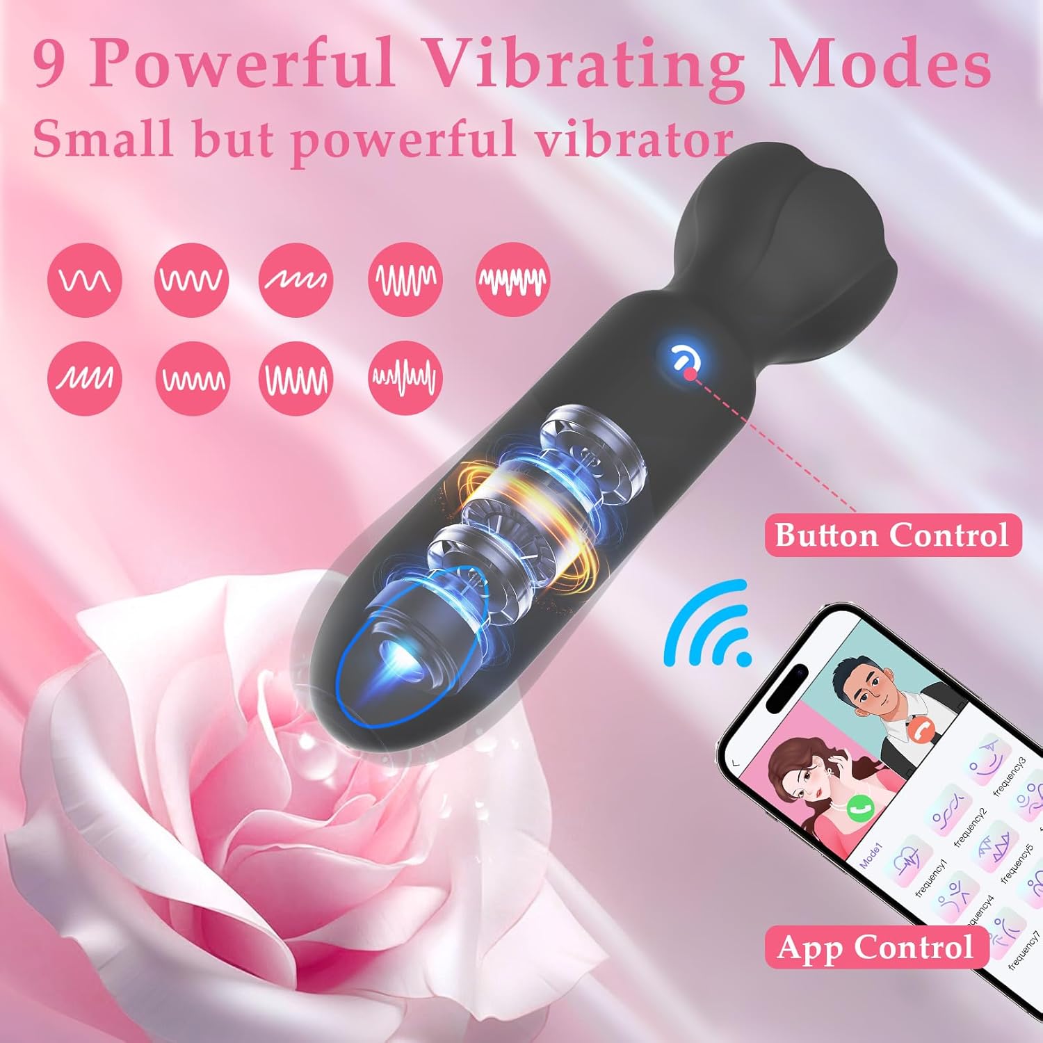 LuxeLink App Bullet Vibrator - Vixen | Nova Network