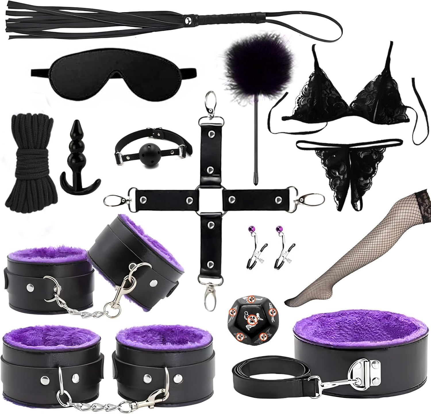 LuxePlay 15 - Piece Foreplay Bondage Set - Vixen | Nova Network