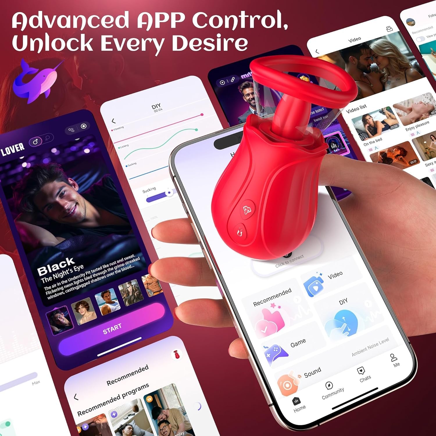 LuxeRose AI Lick Pro - Vixen | Nova Network