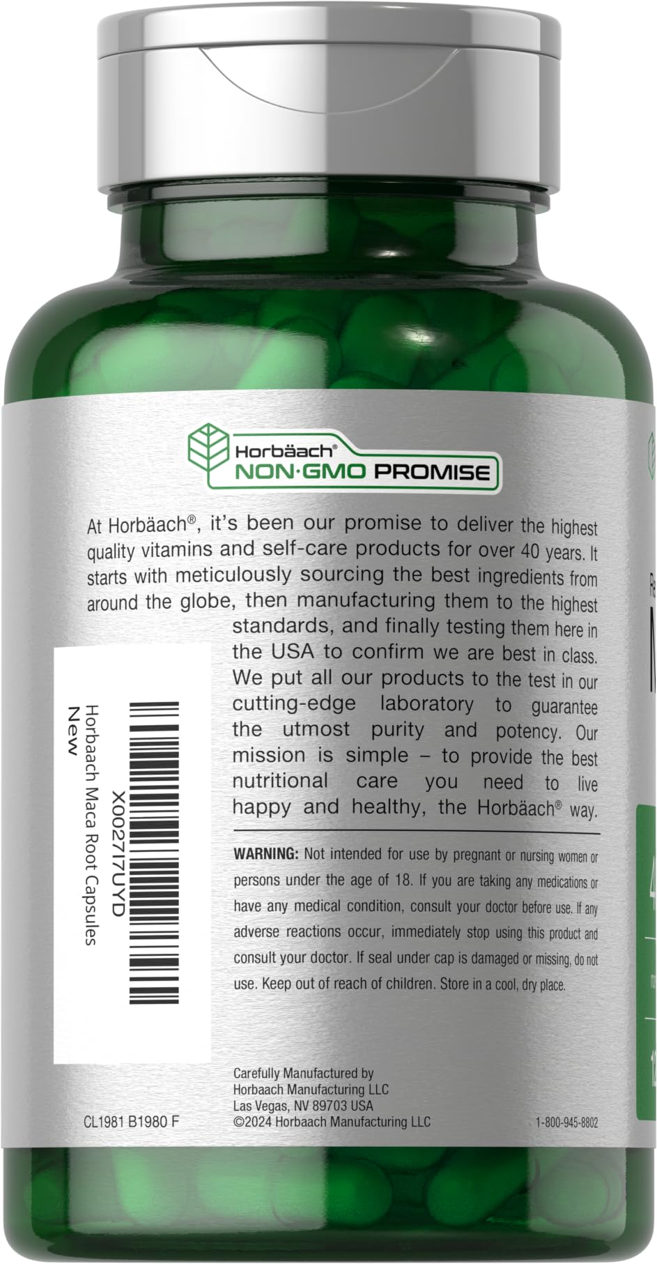 Maca Root Capsules — Female Libido Support | Horbäach - Vixen Adult Playroom