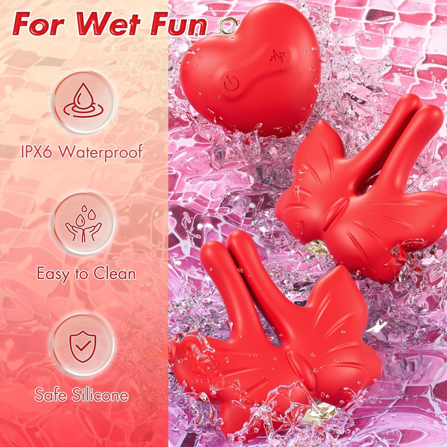 MagnaPulse Nipple Vibrator Set - Vixen | Nova Network