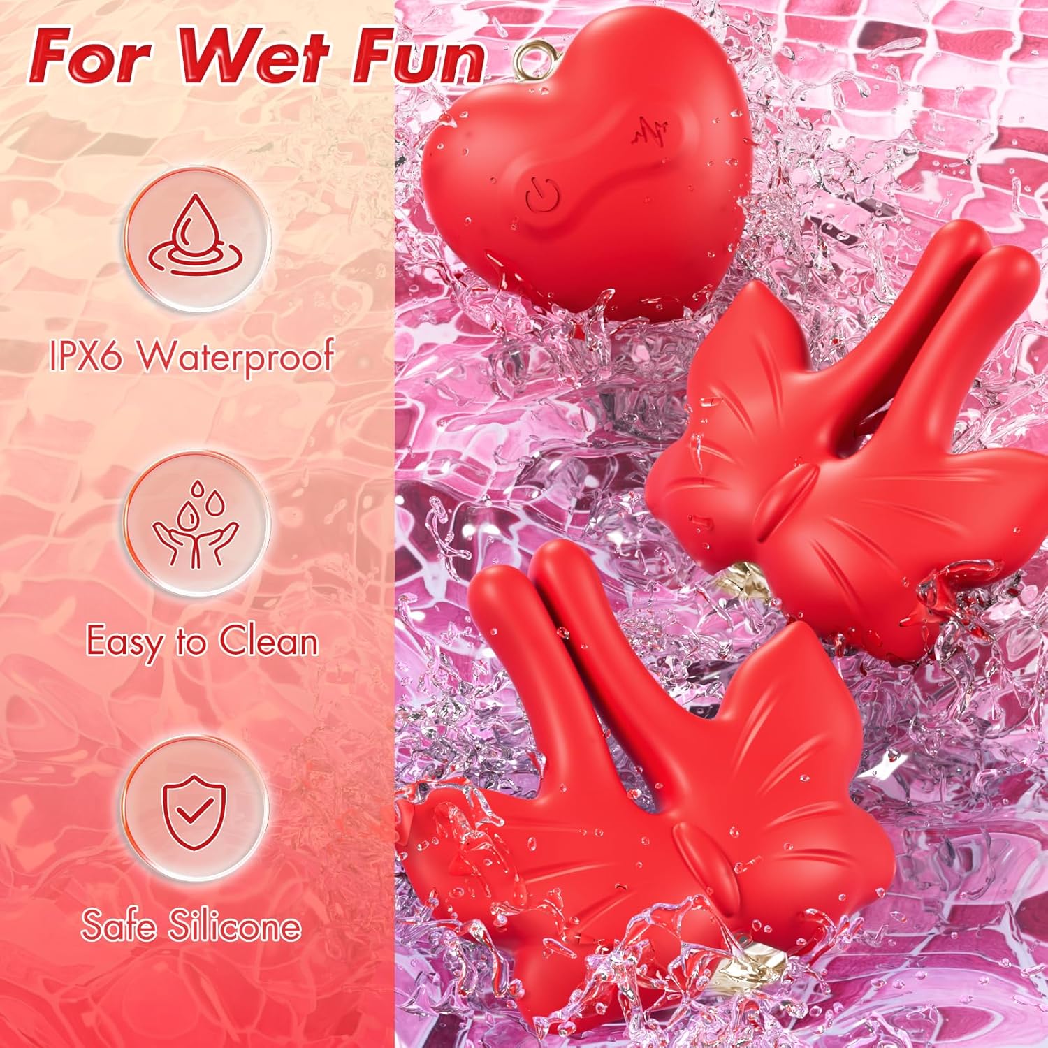 MagnaPulse Nipple Vibrator Set - Vixen | Nova Network