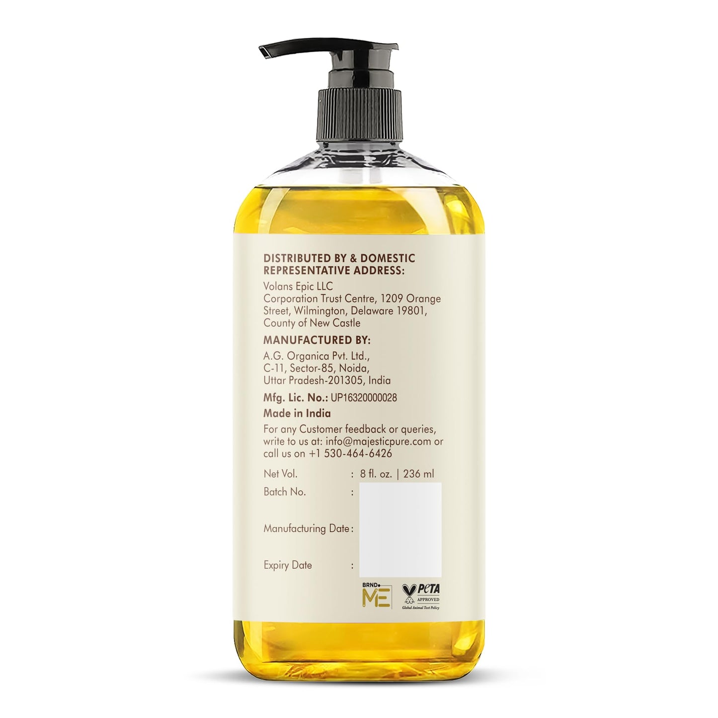 MAJESTIC PURE Coconut Massage Oil for Massage Therapy - Refreshing, and Relaxing - Natural Oils - for All Skin Types - Men and Women - 8 fl oz - Vixen | Nova Network