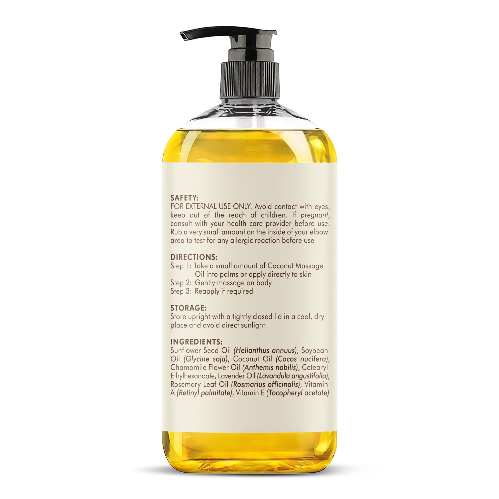 MAJESTIC PURE Coconut Massage Oil for Massage Therapy - Refreshing, and Relaxing - Natural Oils - for All Skin Types - Men and Women - 8 fl oz - Vixen | Nova Network