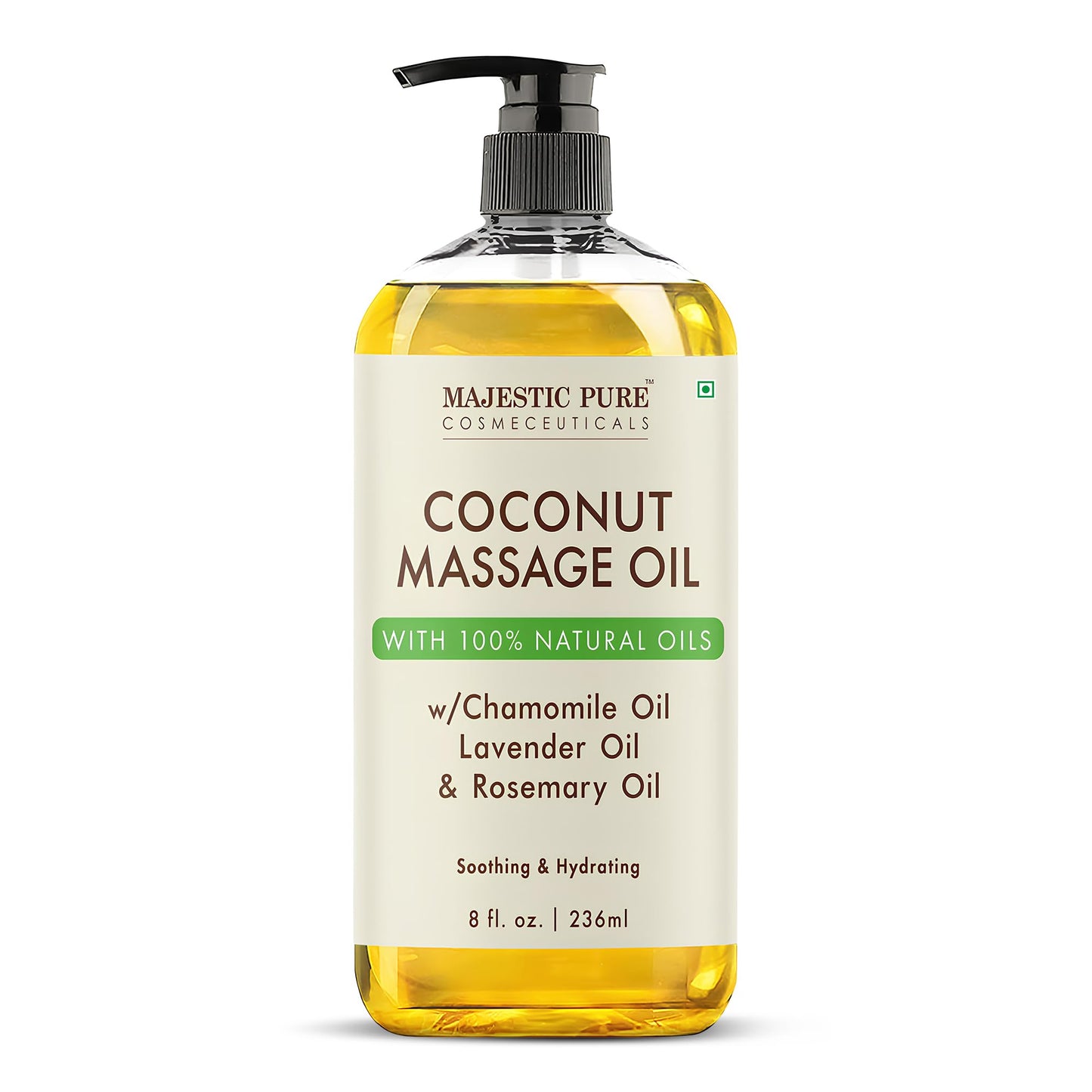 MAJESTIC PURE Coconut Massage Oil for Massage Therapy - Refreshing, and Relaxing - Natural Oils - for All Skin Types - Men and Women - 8 fl oz - Vixen | Nova Network