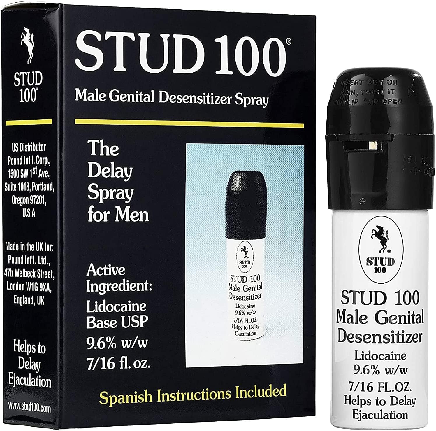 Male Genital Desensitizing Delay Spray - Vixen | Nova Network