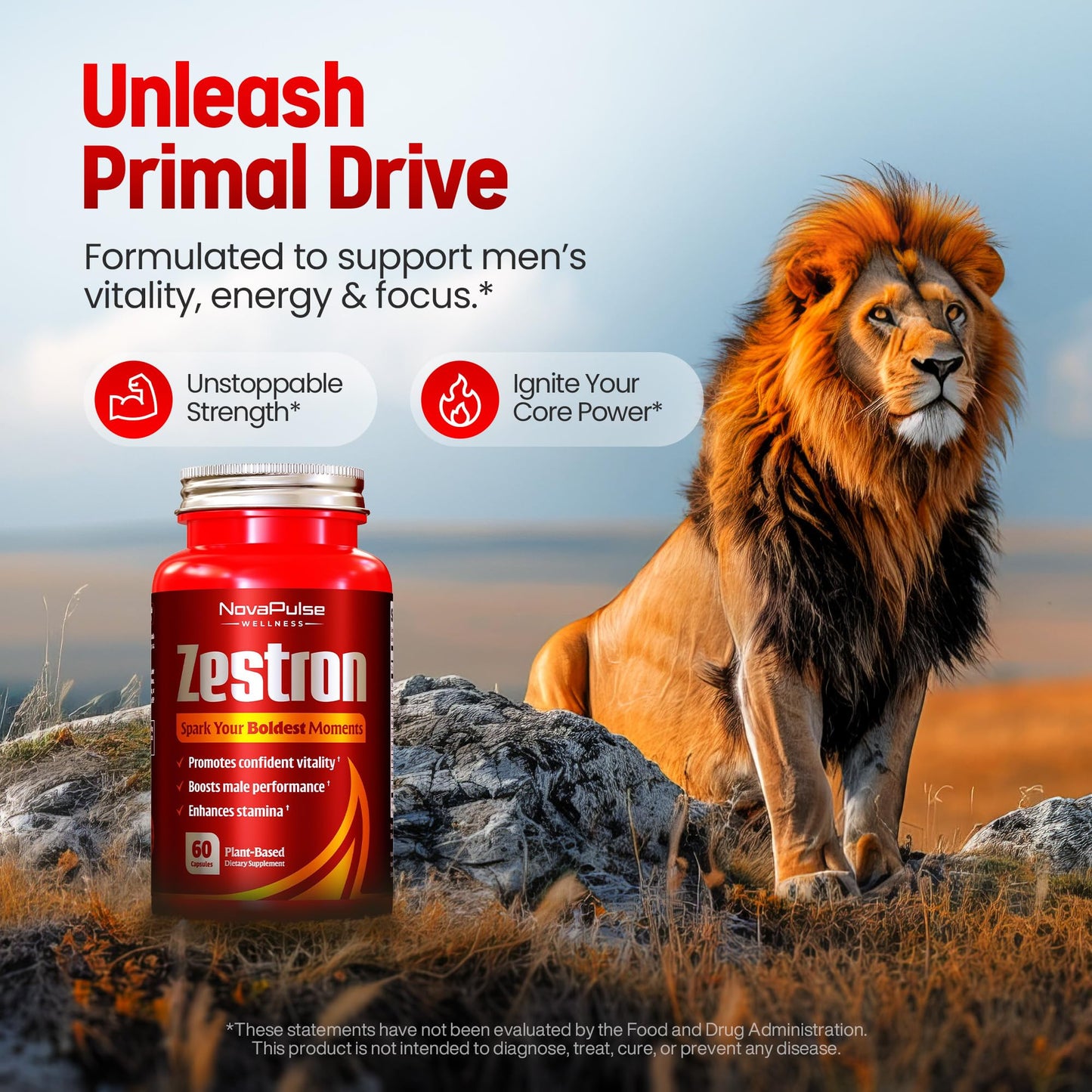 Male Performance & Endurance Capsules - Vixen | Nova Network