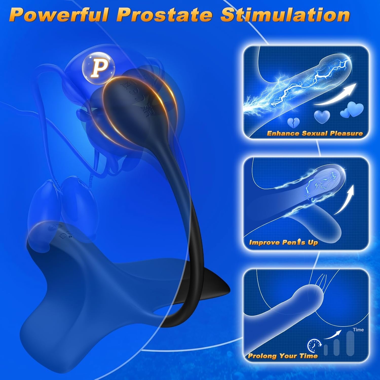 MantaPulse Dual-Motor Prostate Massager Ride-On Vibrator - Vixen | Nova Network
