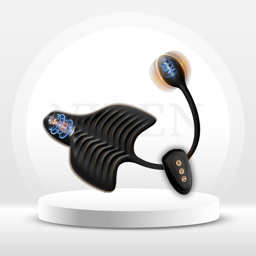 MantaPulse Dual-Motor Prostate Massager Ride-On Vibrator - Vixen | Nova Network