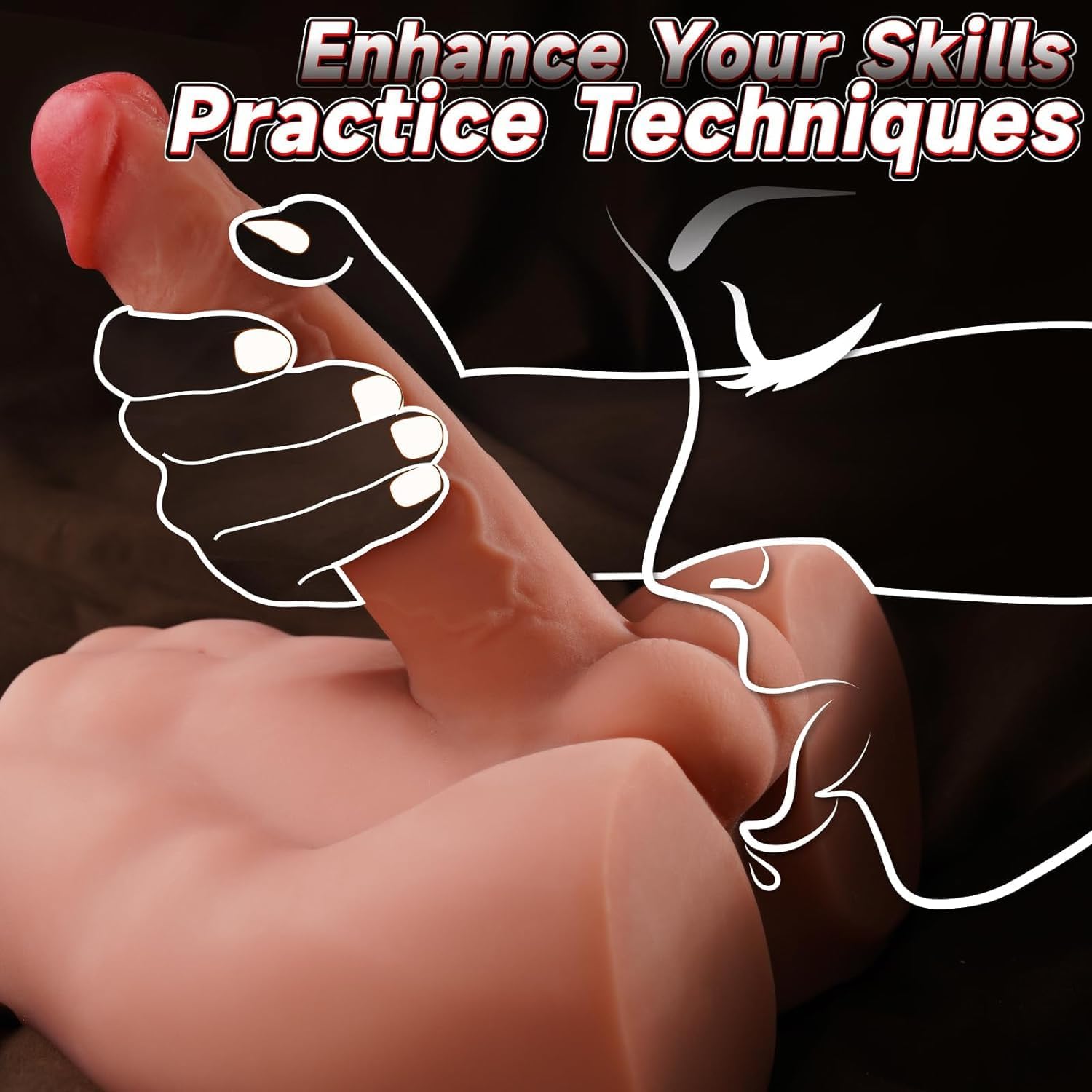MasterThrust Male Torso Sex Doll Dildo - Vixen | Nova Network