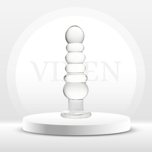 MaxDepth Glass Anal Beads - Vixen | Nova Network