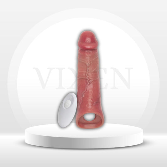 MaxGlide Vibrating Penis Extender & Cock Sleeve - Vixen | Nova Network