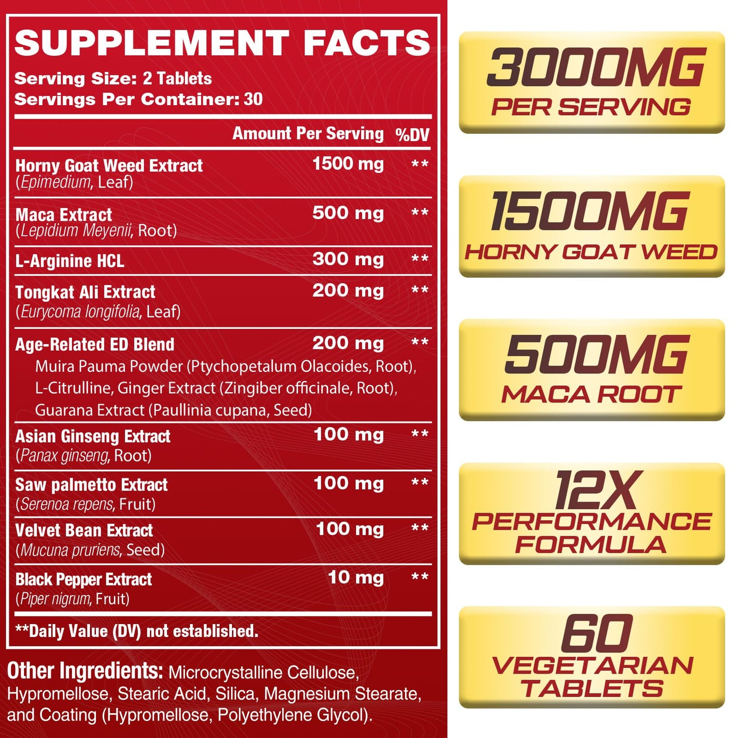 Maximum Strength Male Performance Booster - Vixen | Nova Network