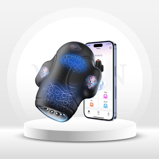 MaxPulse 4 - in - 1 Male Vibrator & Masturbator - Vixen | Nova Network
