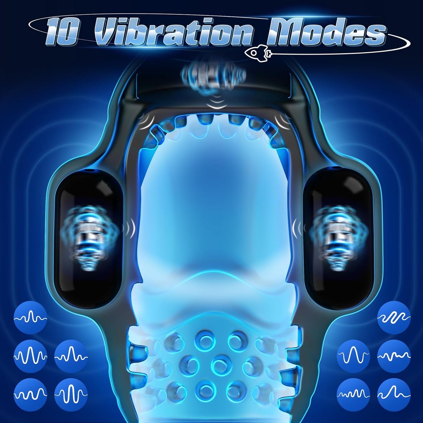MaxPulse 4 - in - 1 Male Vibrator & Masturbator - Vixen | Nova Network