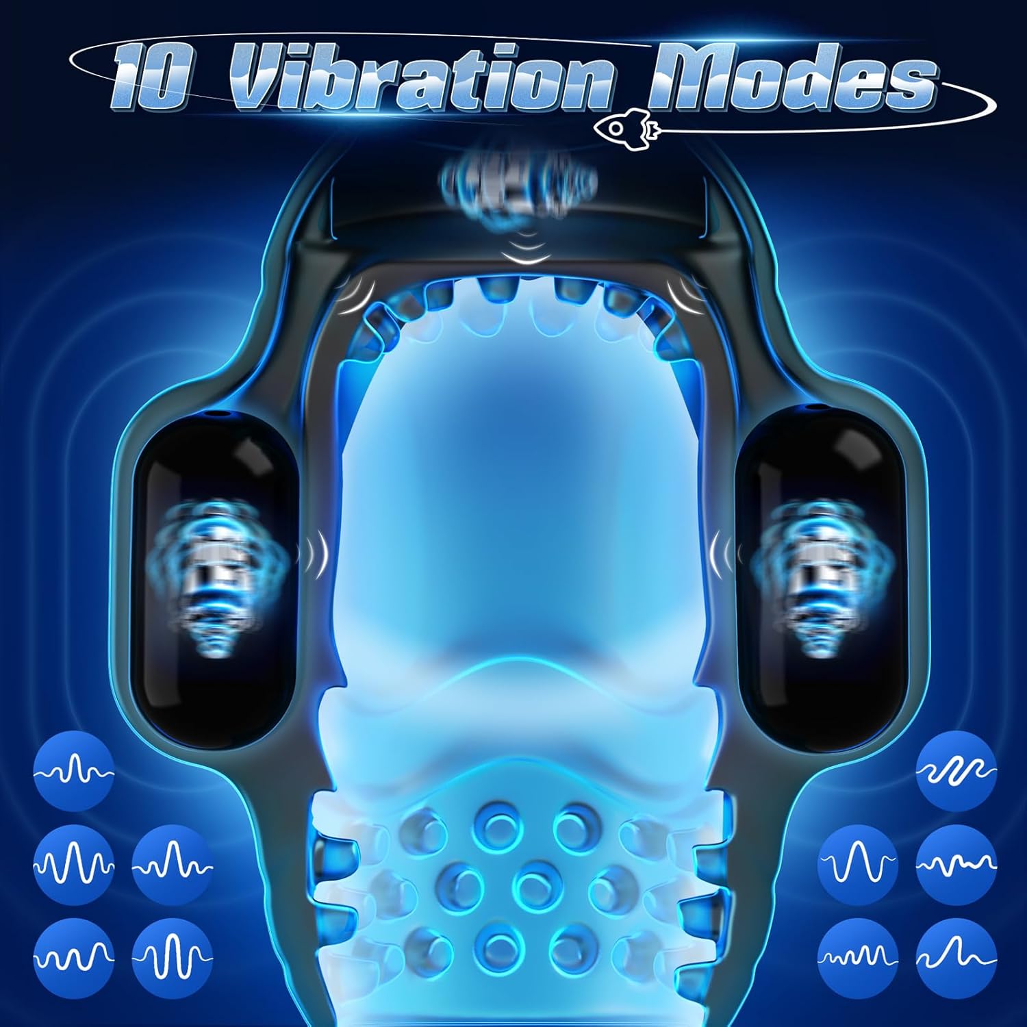 MaxPulse 4 - in - 1 Male Vibrator & Masturbator - Vixen | Nova Network