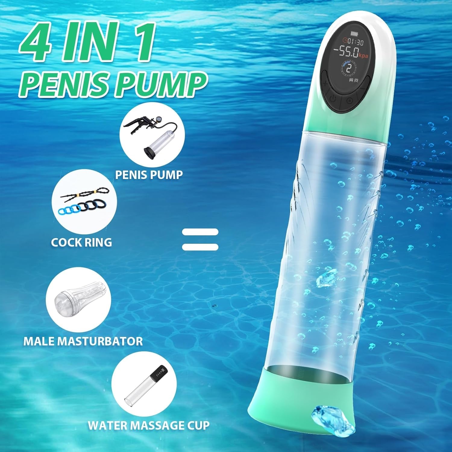 MaxScope LCD Penis Pump - Vixen | Nova Network