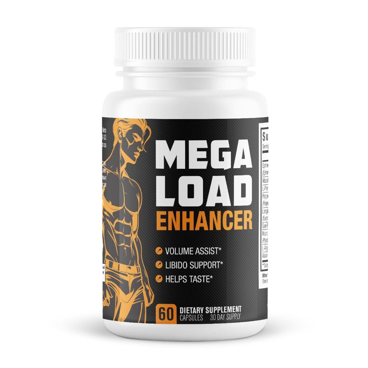 Mega Load Enhancer Semen Volume Supplement for Men - Vixen Adult Playroom