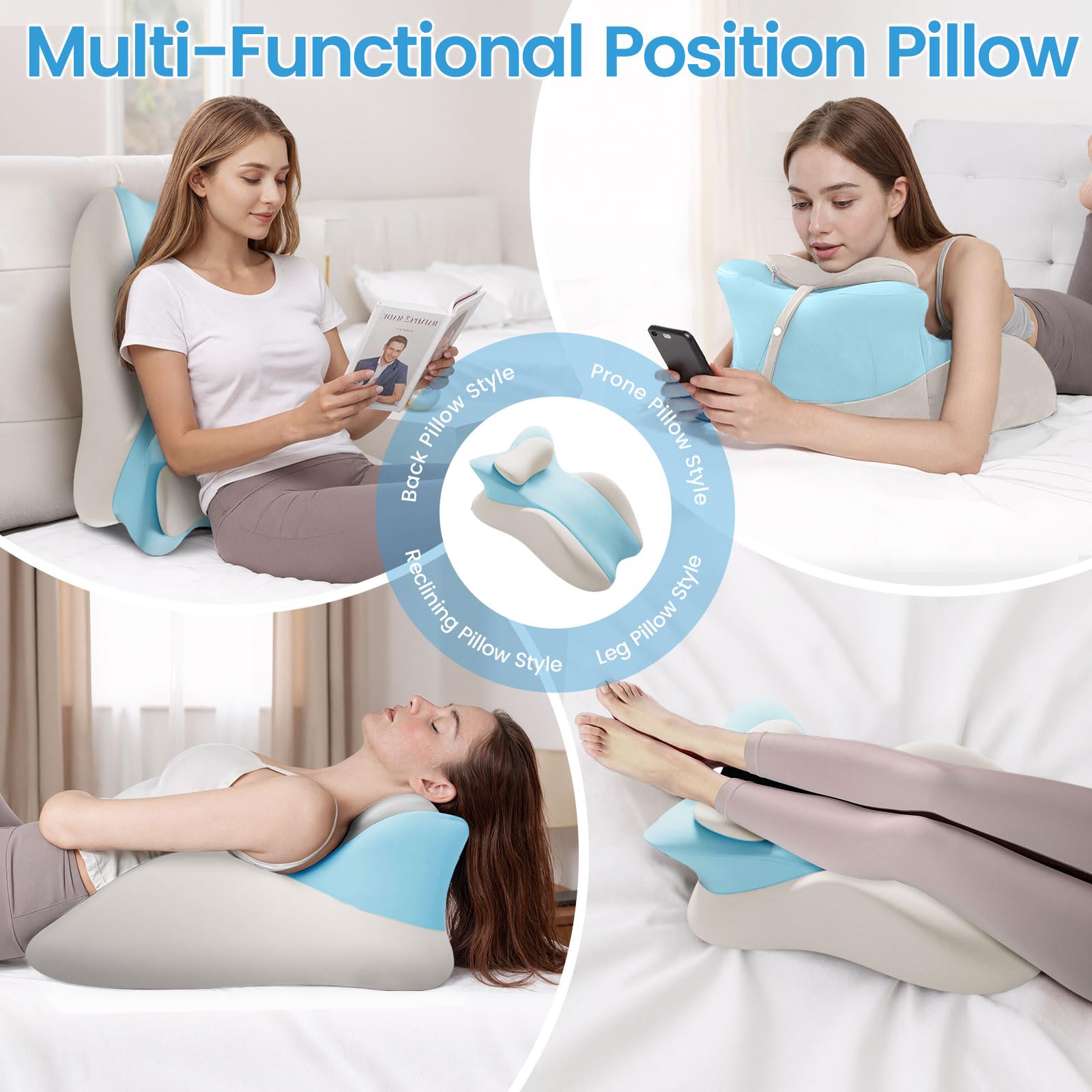 Memory Foam Couples Intimacy Position Wedge - Vixen | Nova Network