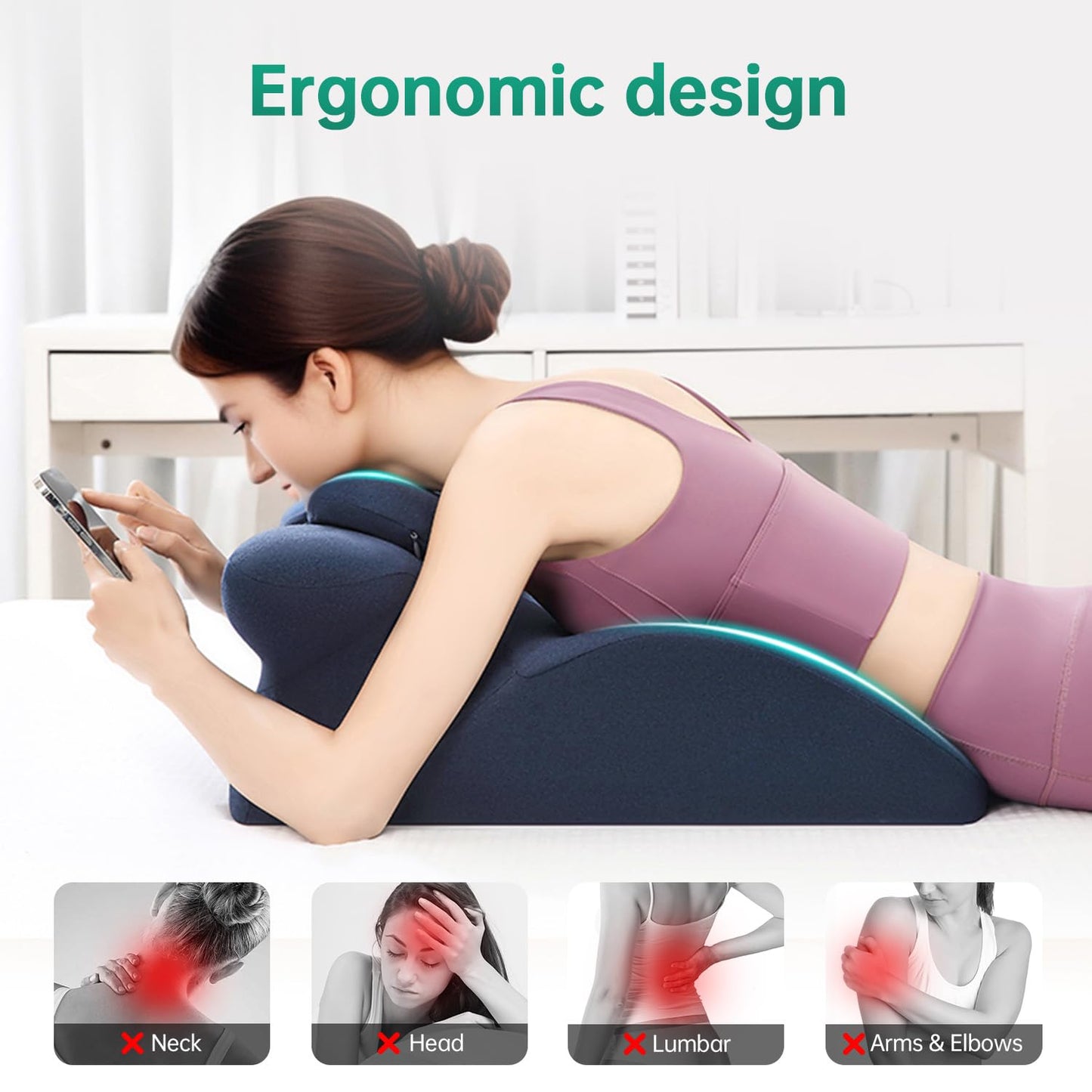 Memory Foam Couples Intimacy Support Pillow - Vixen | Nova Network