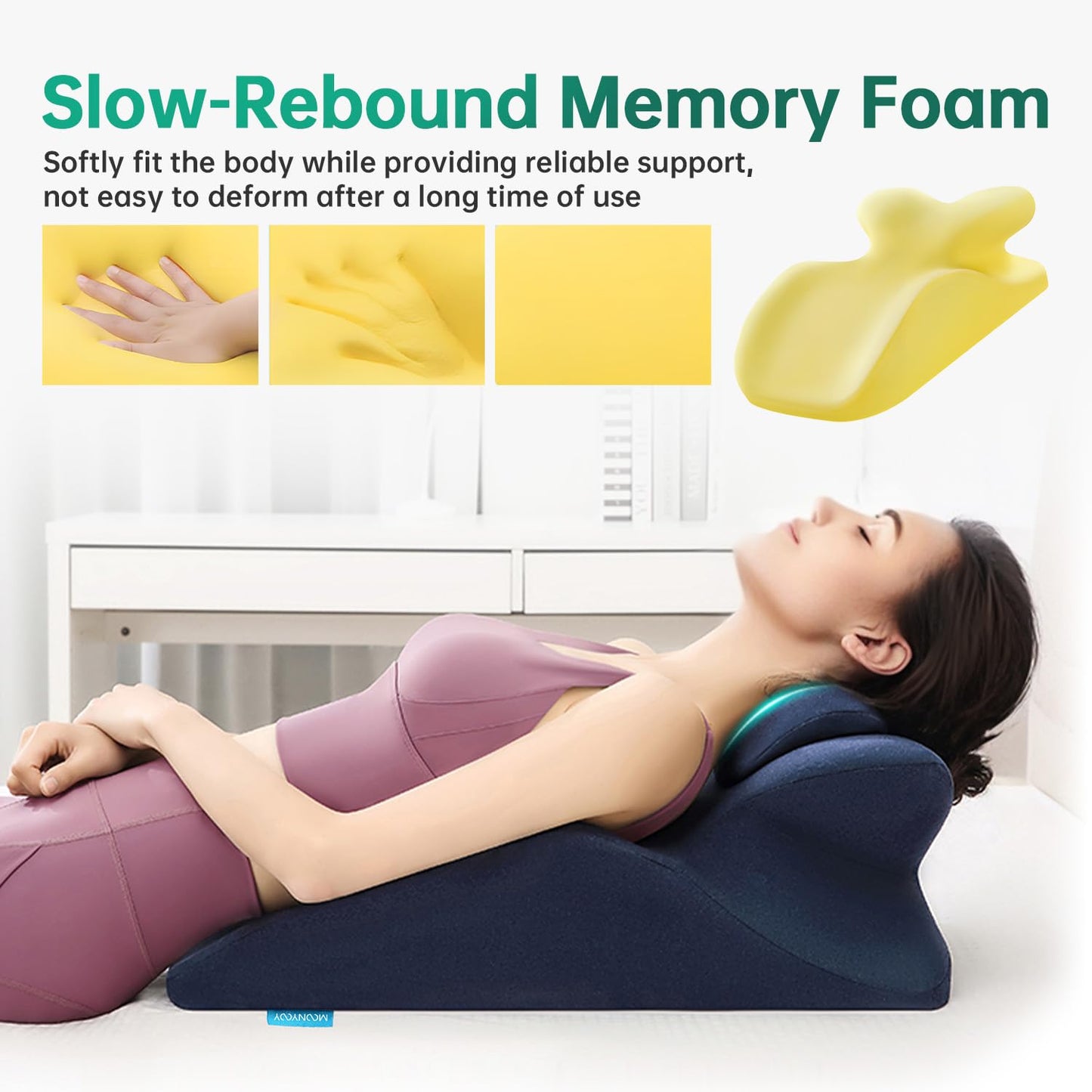 Memory Foam Couples Intimacy Support Pillow - Vixen | Nova Network