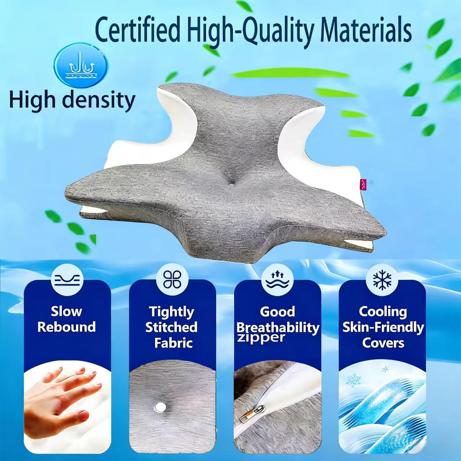 Memory Foam Couples Intimate Position Pillow - Vixen | Nova Network