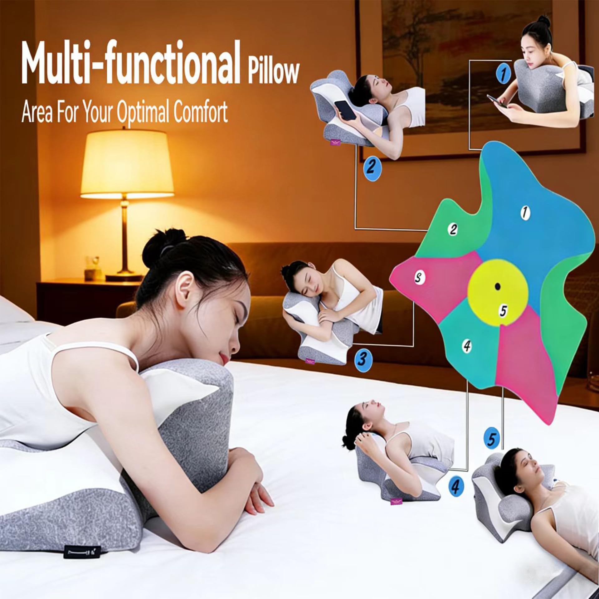 Memory Foam Couples Intimate Position Pillow - Vixen | Nova Network