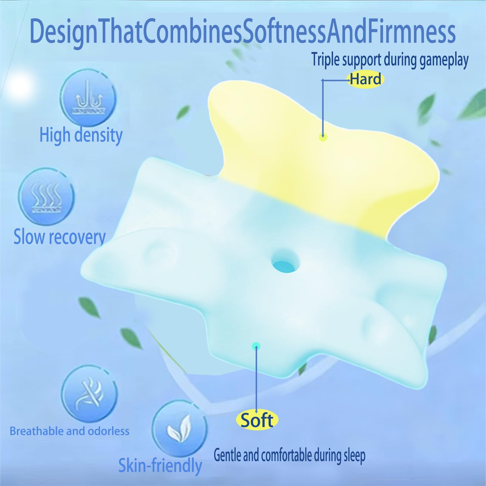 Memory Foam Couples Intimate Position Pillow - Vixen | Nova Network