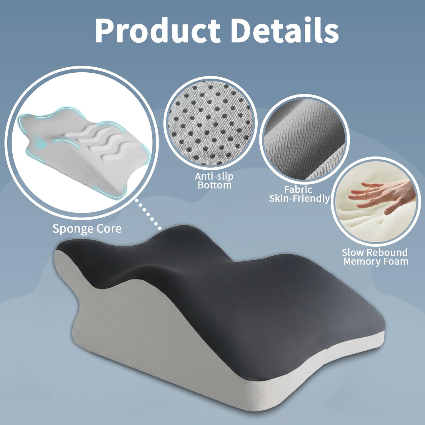 Memory Foam Couples Intimate Support Wedge - Vixen | Nova Network